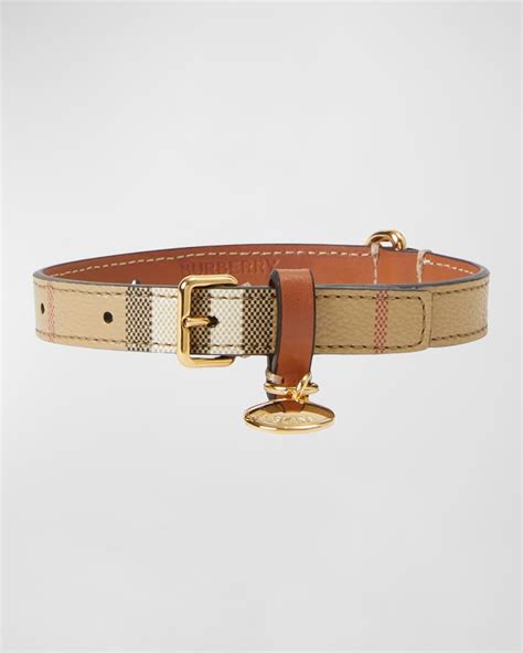 burberry pet collar.